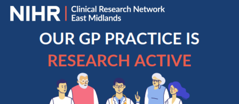 Our GP practice is Research Active